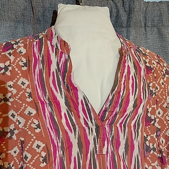 Pimkie Moroccian inspired floral and stripe top - Picture 2 of 6